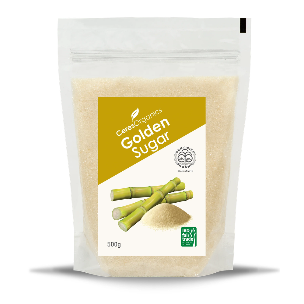 Ceres Organics Golden Sugar - 500g - L'Organic