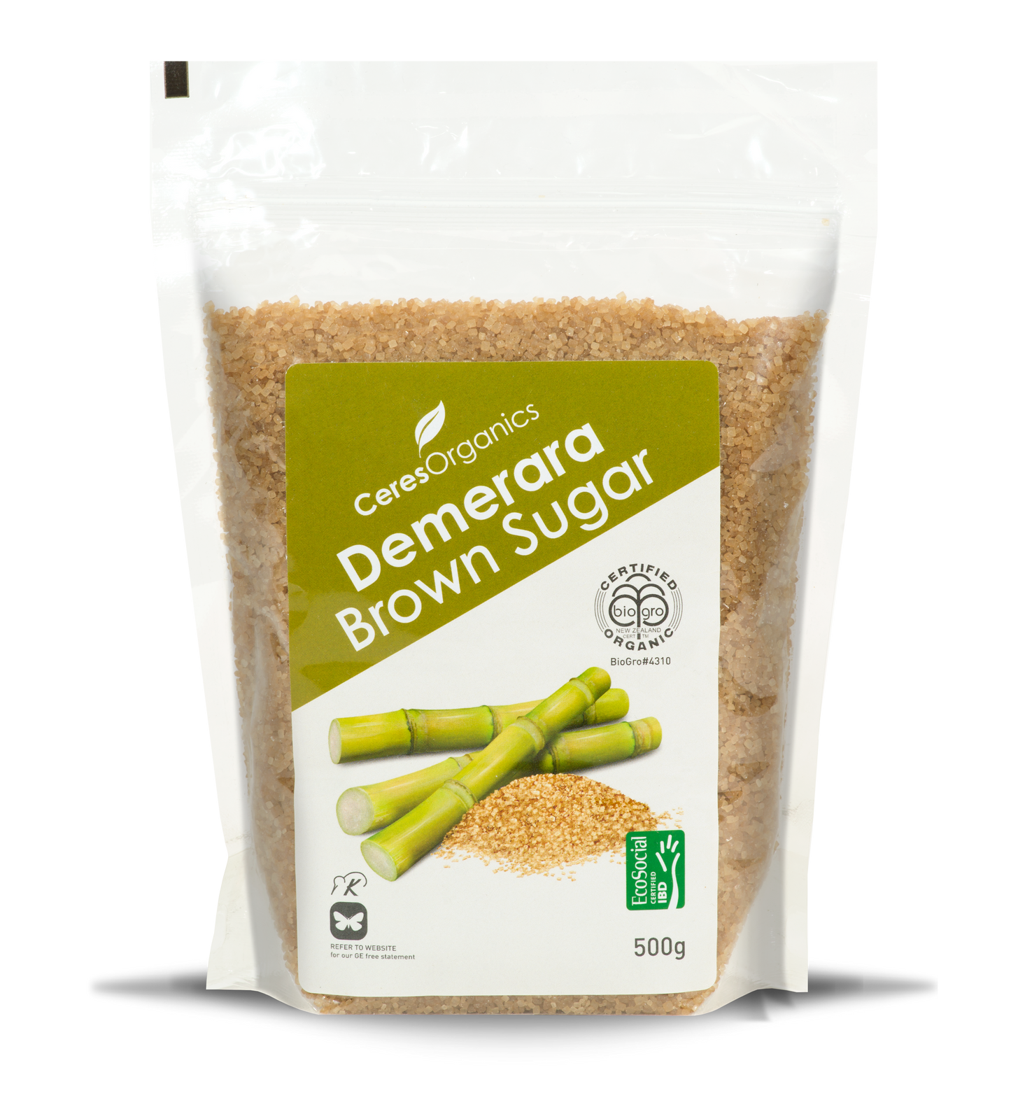 Ceres Organics Demerara Brown Sugar - 500g