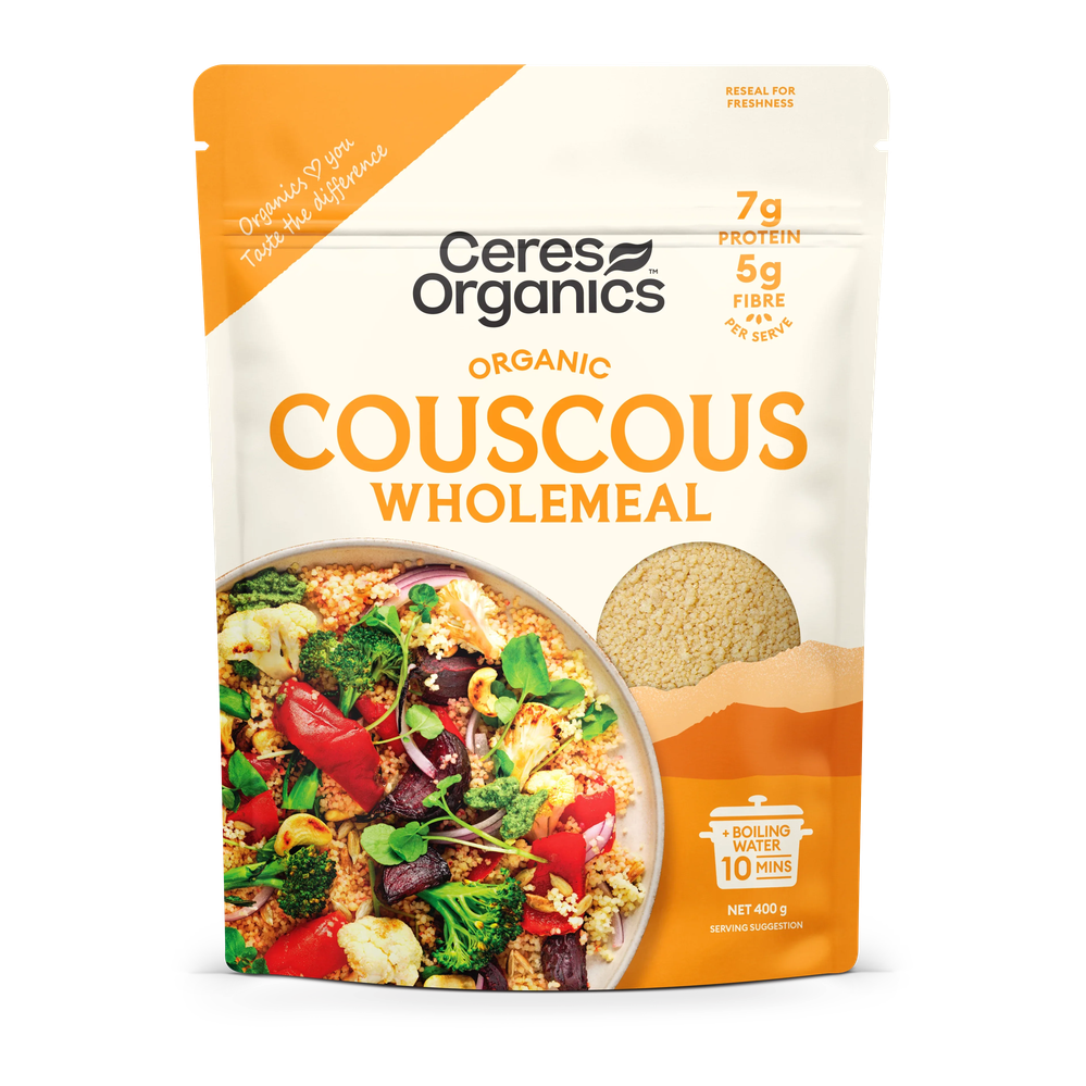 Ceres Organics Wholemeal Couscous - 400g - L'Organic