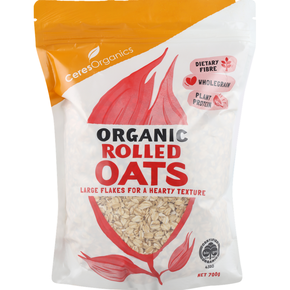 Ceres Organics Rolled Oats Jumbo - 700g - L'Organic