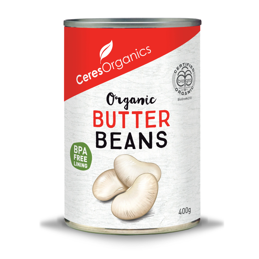 Ceres Organics Butter Beans - 400g - L'Organic