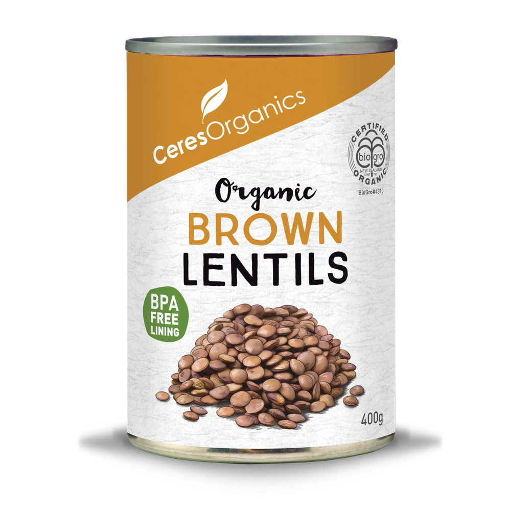 Ceres Organics Brown Lentils - 400g - L'Organic