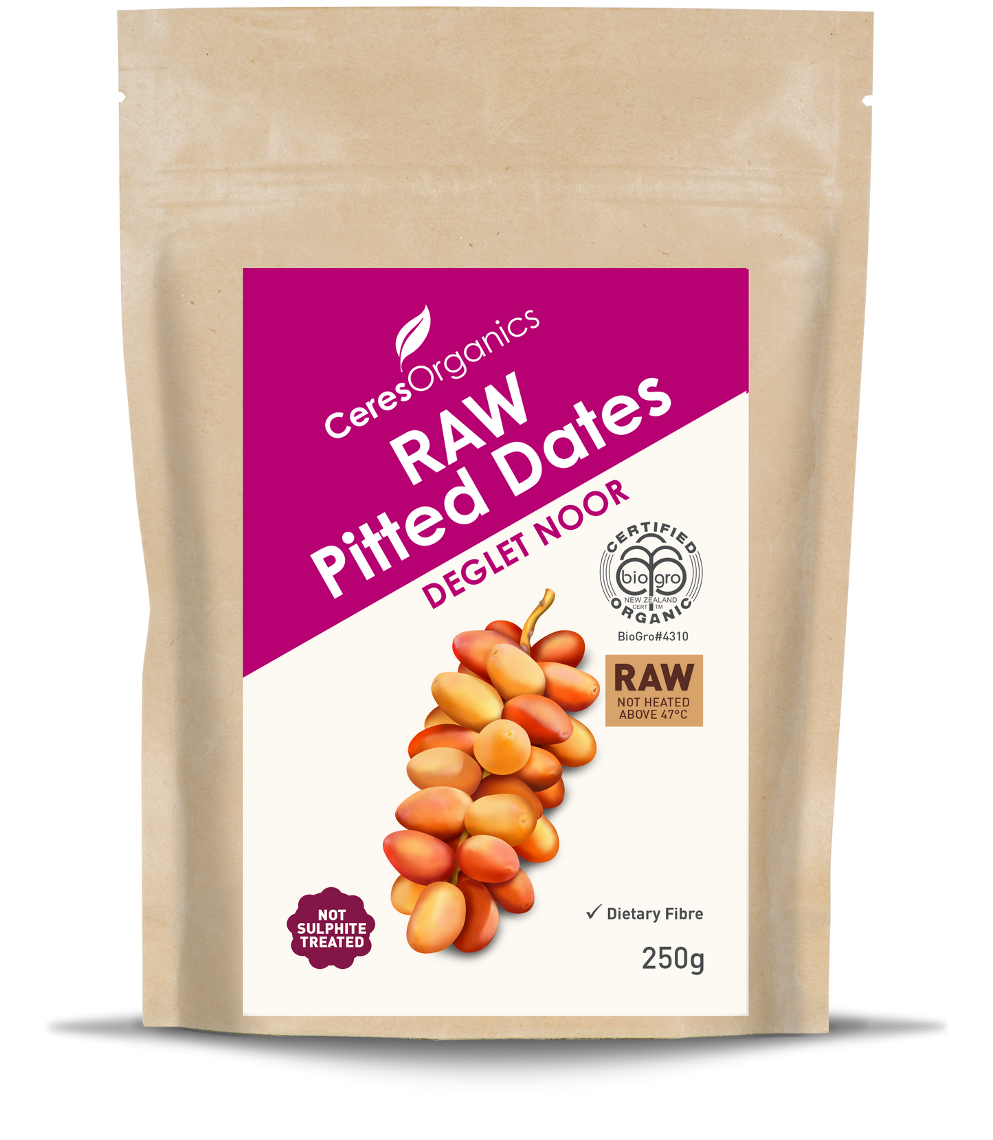 Ceres Organics RAW Pitted Dates - 250g