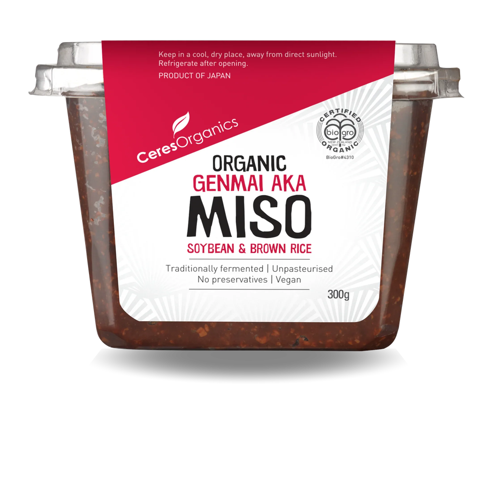 Ceres Organics Miso Brown Rice Red Genmai Aka Tub - 300g - L'Organic