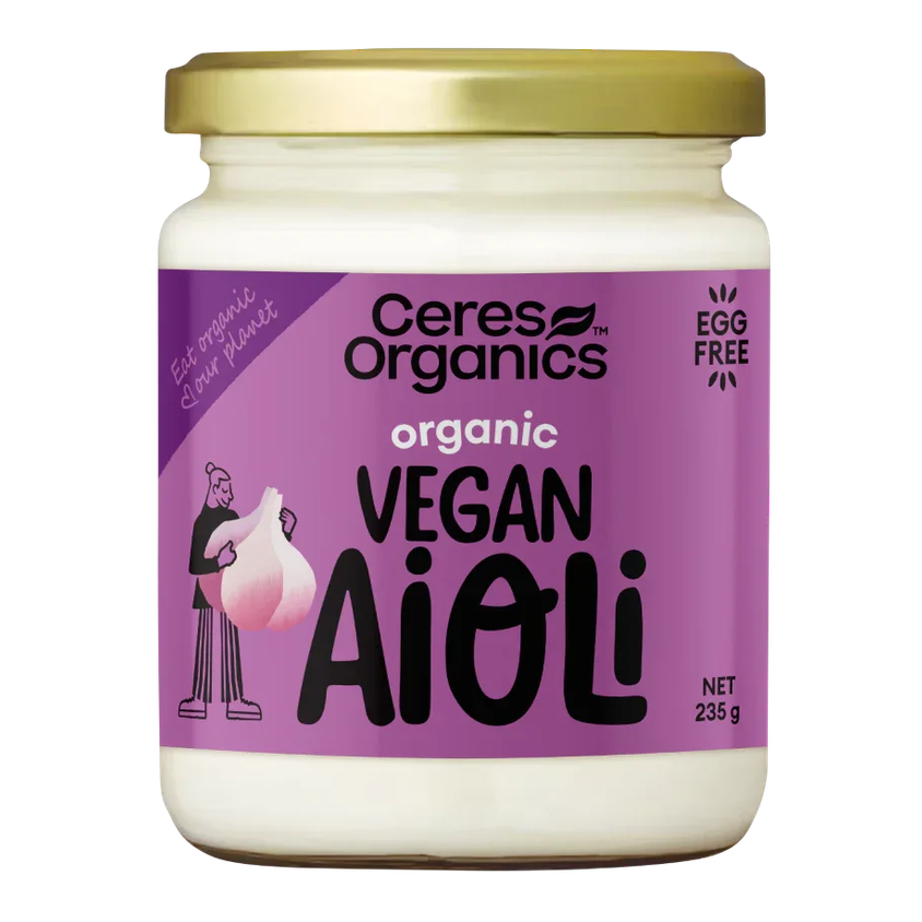 Ceres Organics Vegan Garlic Aioli - 235g - L'Organic