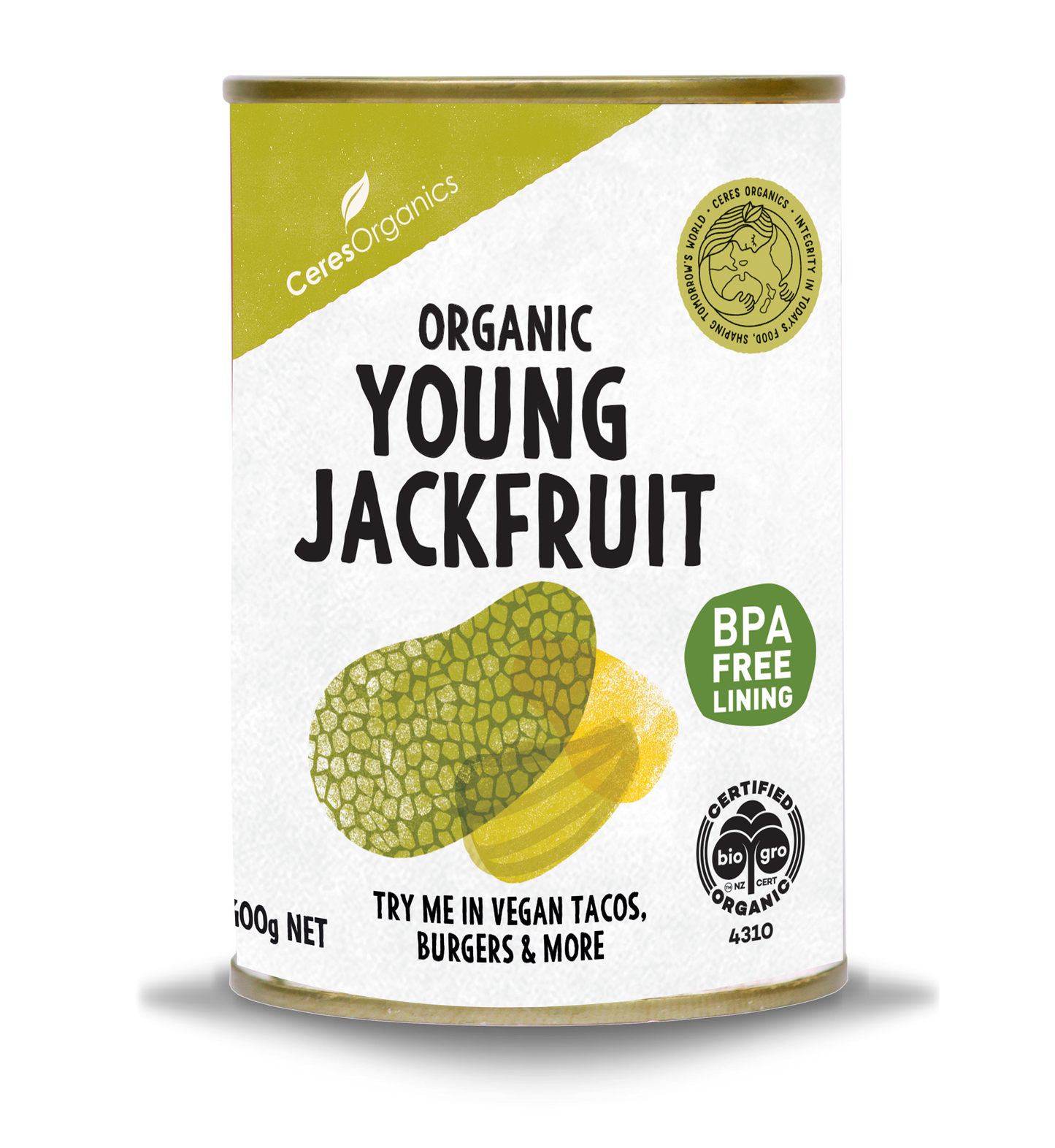 Ceres Organics Young Jackfruit - 400g
