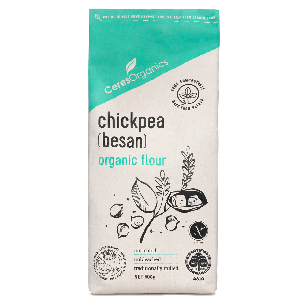 Ceres Organics Chickpea (Besan) Flour - 500g - L'Organic