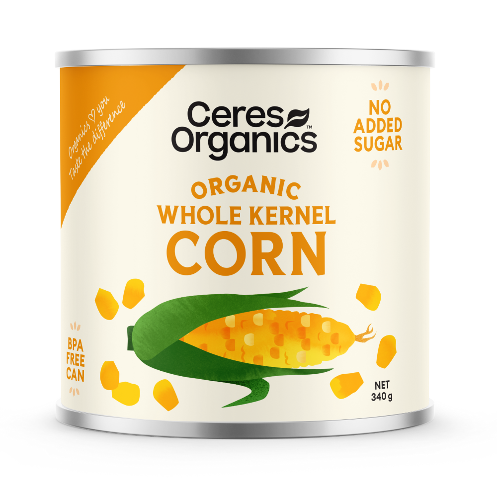 Ceres Organics Corn Kernels - 340g