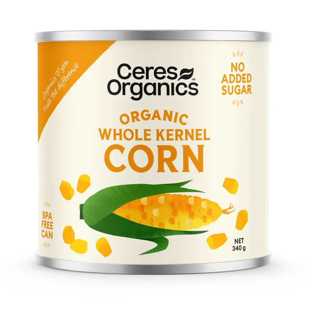 Ceres Organics Corn Kernels - 340g - L'Organic