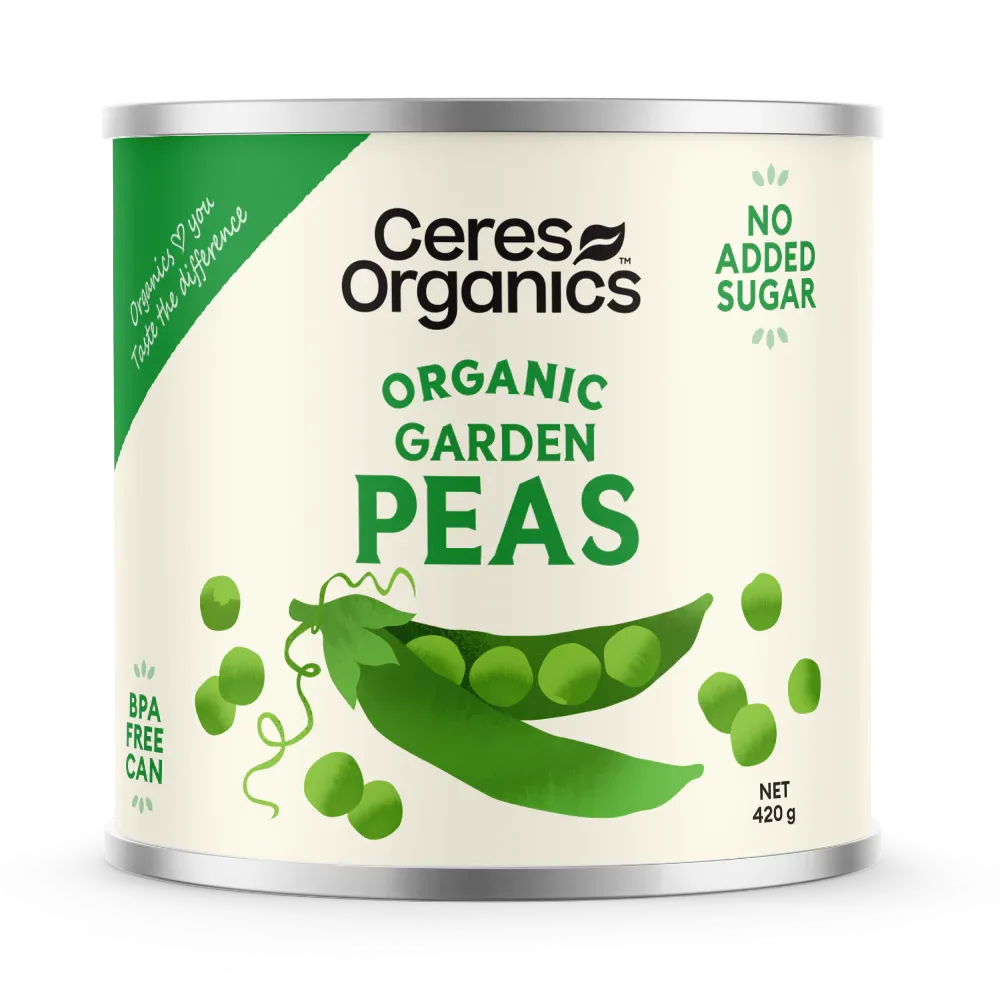 Ceres Organics Garden Peas - 420g - L'Organic