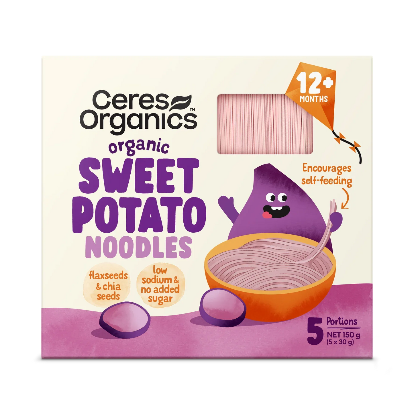 Ceres Organics Sweet Potato Noodles 5x30g - L'Organic