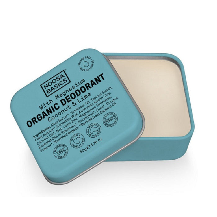 Noosa Basics Deodorant Tin - Coconut & Lime