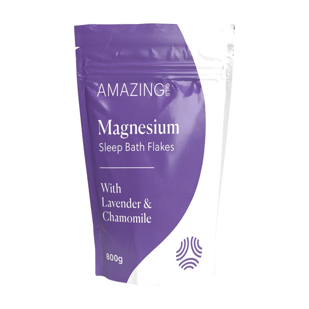 Amazing You Magnesium Sleep Bath Flakes With Lavender & Chamomile - 800g - L'Organic