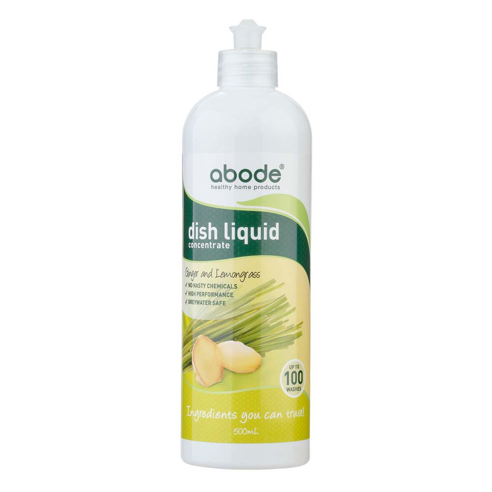 Abode Dish Liquid - Ginger & Lemongrass - 500ml - L'Organic