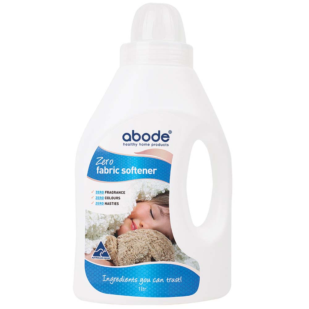 Abode Fabric Softener - Zero Fragrance Free - 1 Litre - L'Organic