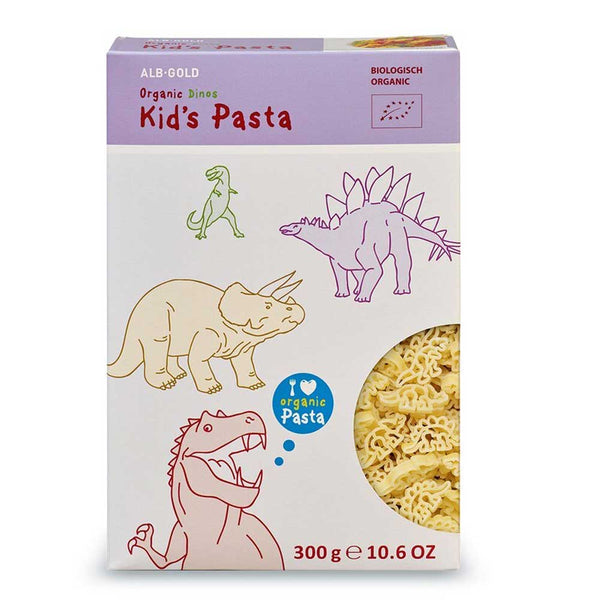 Alb-Gold Organic Kids Pasta - Dinos - 300g - L'Organic