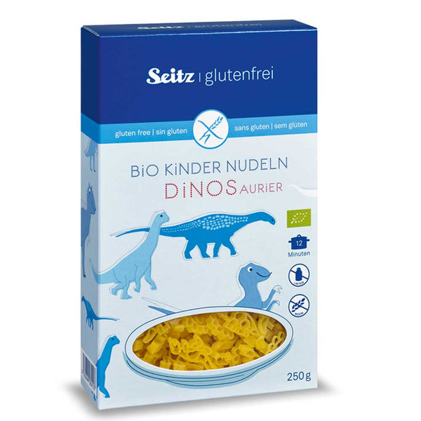 Alb-Gold Sietz Organic Kids Pasta Gluten-Free - Dinos - 250g - L'Organic