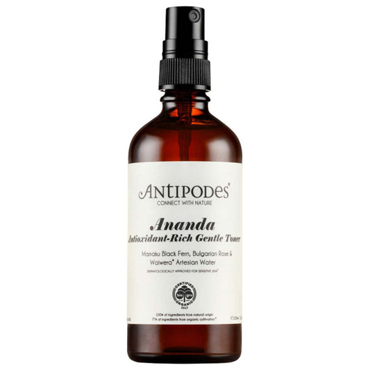 Antipodes Organic Ananda Antioxidant Rich Gentle Toner - 100ml - L'Organic