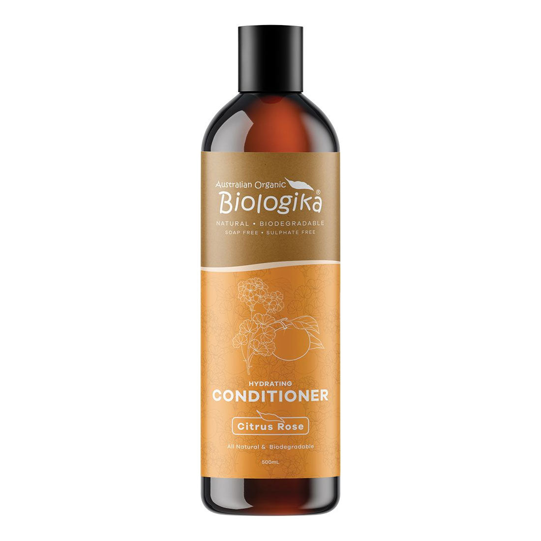 BIOLOGIKA Organic Conditioner Citrus Rose (Damaged Hair) - 500ml - L'Organic