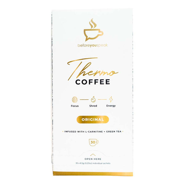 Before You Speak Thermo Coffee Original - 6.5g x 30 Pack - L'Organic