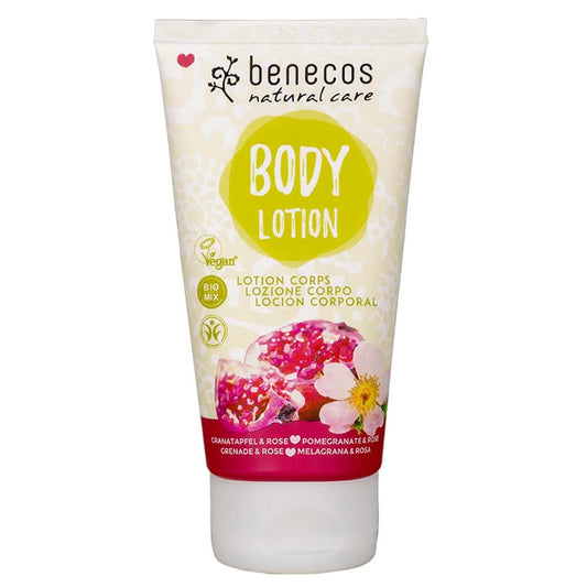 Benecos Body Lotion - Pomegranate & Rose - 150ml - L'Organic