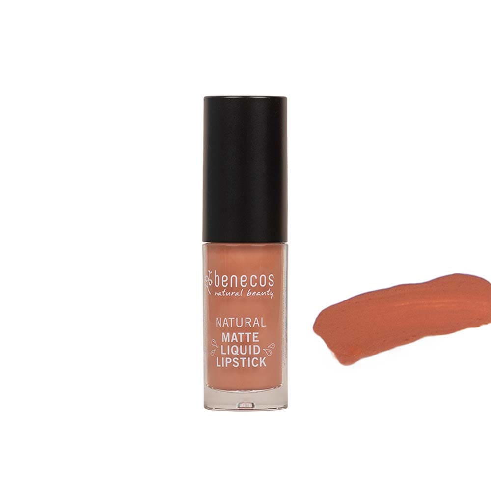 Benecos Matte Liquid Lipstick Desert Rose - 5ml - L'Organic