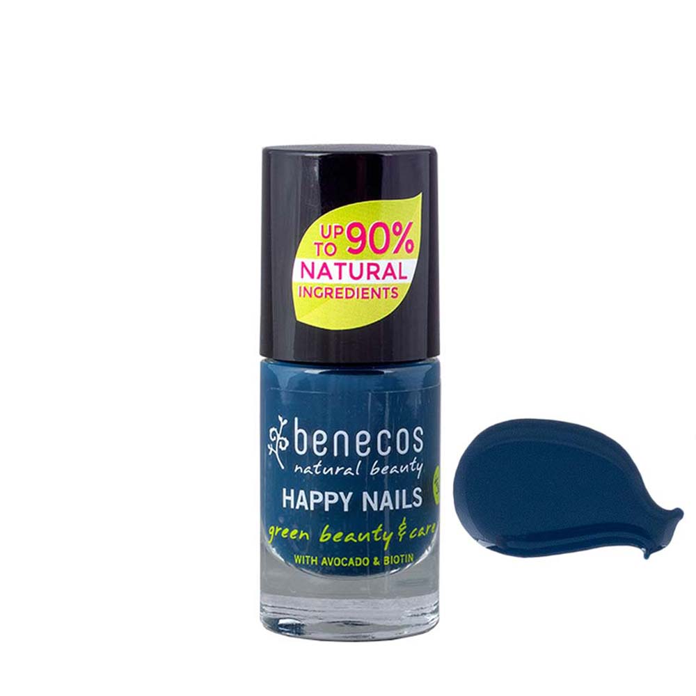 Benecos Nail Polish - Nordic Blue - 5ml - L'Organic