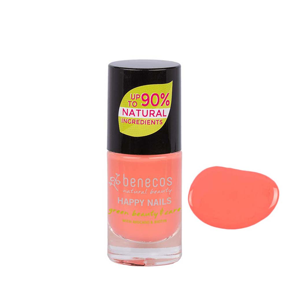 Benecos Nail Polish - Peach Sorbet - 5ml - L'Organic