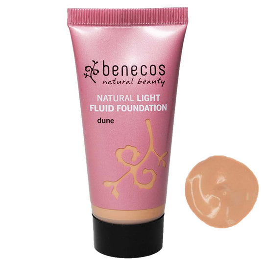 Benecos Natural Light Fluid Foundation Dune - 30ml - L'Organic