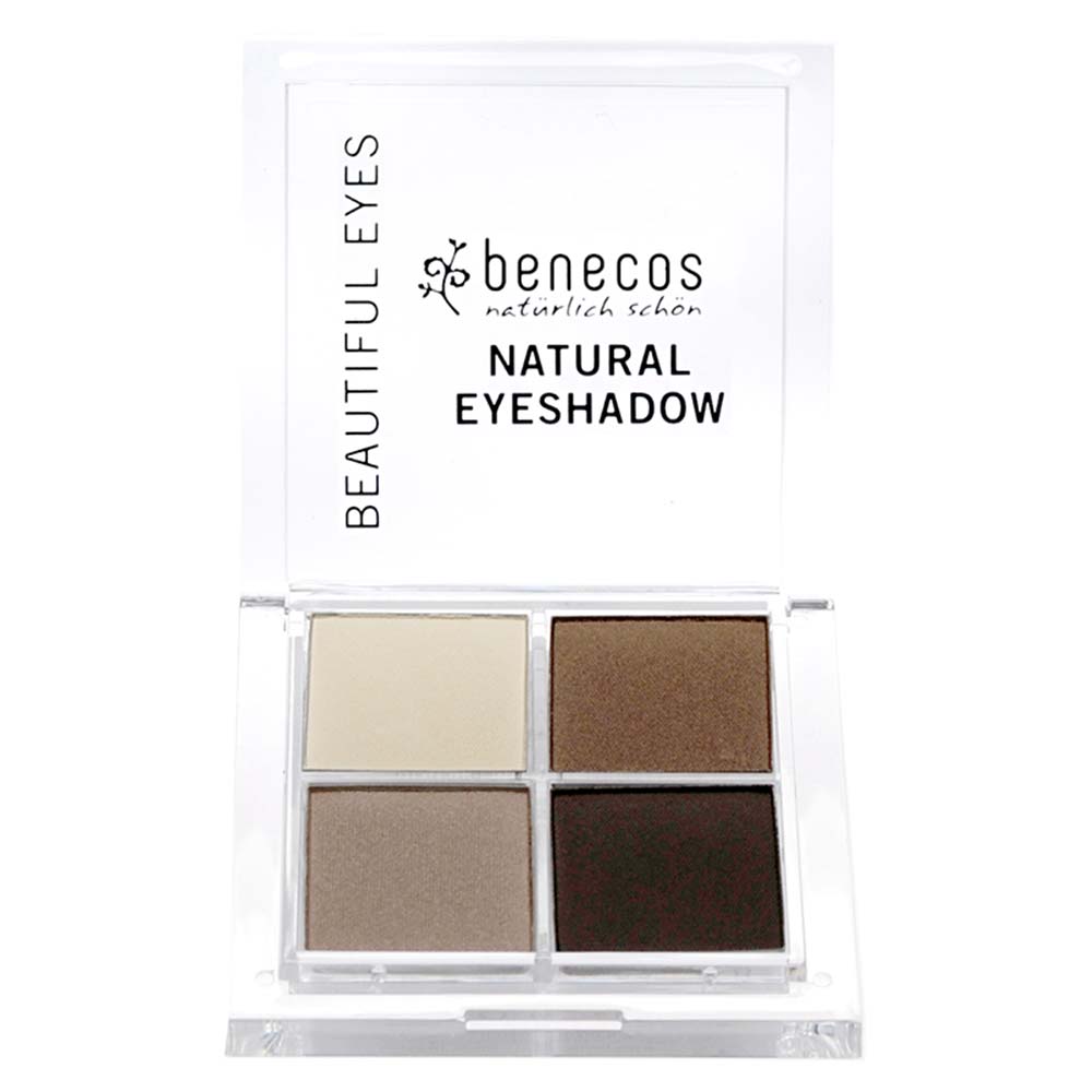 Benecos Natural Quattro Eyeshadow Coffee & Cream - 4.8g - L'Organic
