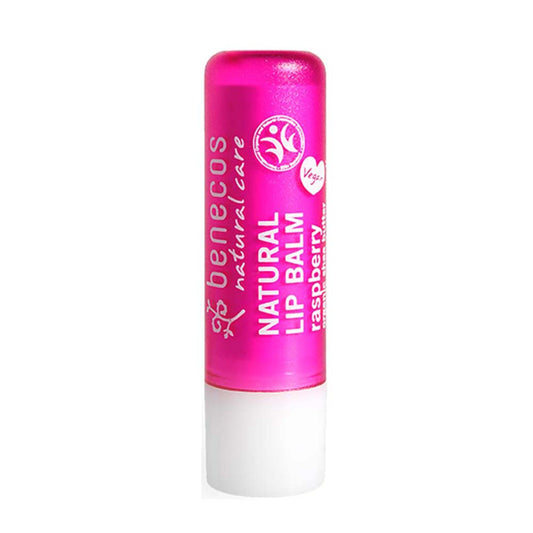 Benecos Natural Vegan Lip Balm Raspberry - 4.8g - L'Organic