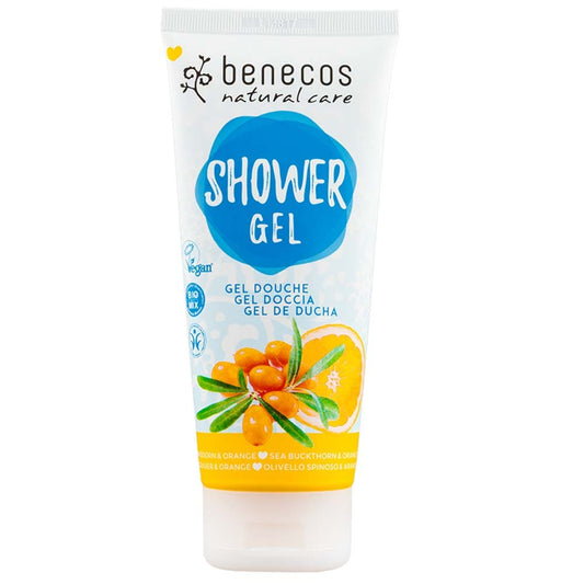Benecos Shower Gel – Sea Buckthorn and Orange - 200ml - L'Organic