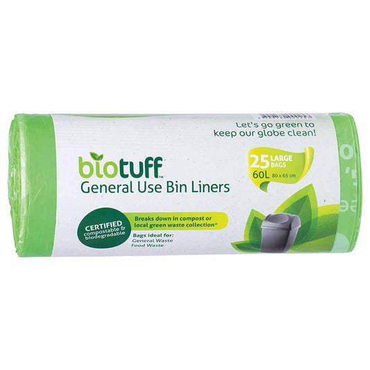 Biotuff Kitchen Tidy Bag Small 8L - 75pk - L'Organic
