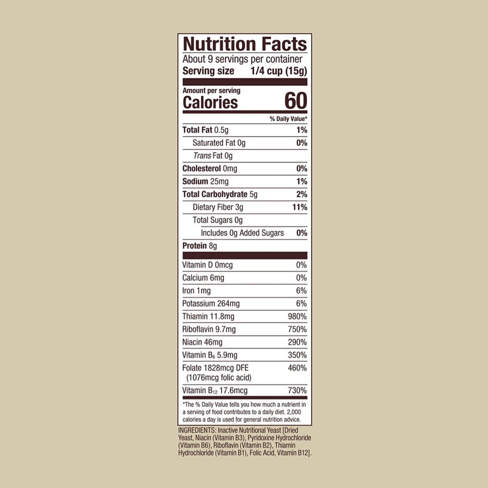 Bob's Red Mill, Large Flake Nutritional Yeast, Gluten Free, 5 oz - 142g - L'Organic