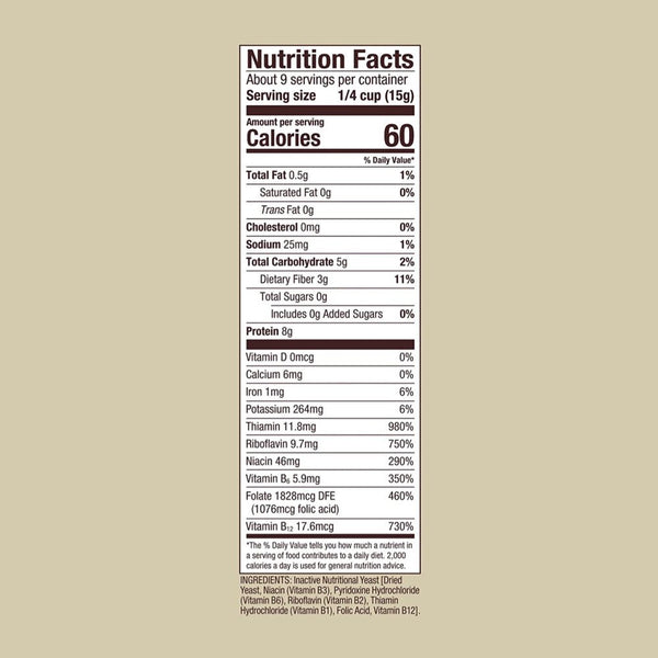 Bob's Red Mill, Large Flake Nutritional Yeast, Gluten Free, 5 oz - 142g - L'Organic