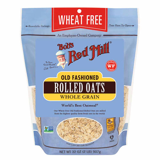 Bob's Red Mill Rolled Oats Pure Wheat Free - 907g - L'Organic