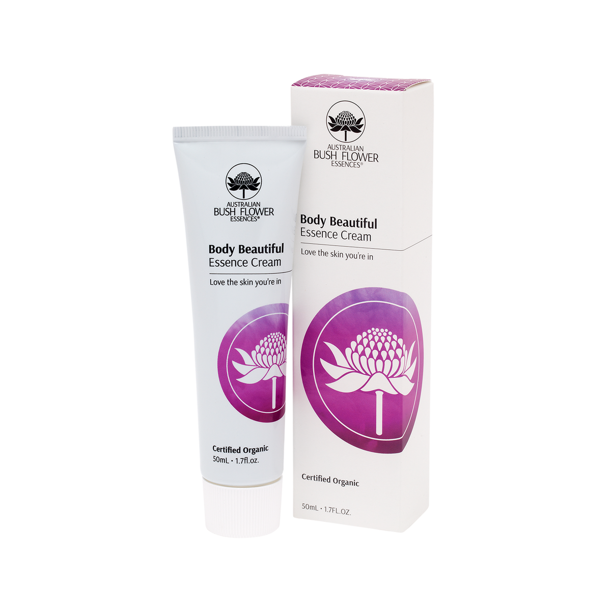 Australian Bush Flower Essences Organic Essence Cream - Body Beautiful - 50ml