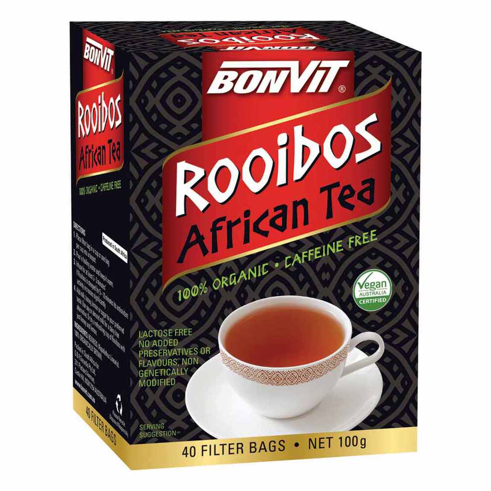 Bonvit Organic Rooibos African Tea - 40 Bags - L'Organic