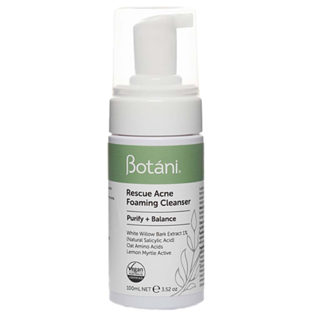 Botani Rescue Acne Foaming Cleanser (Purify + Balance) - 100ml - L'Organic