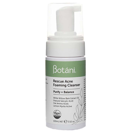 Botani Rescue Acne Foaming Cleanser (Purify + Balance) - 100ml - L'Organic