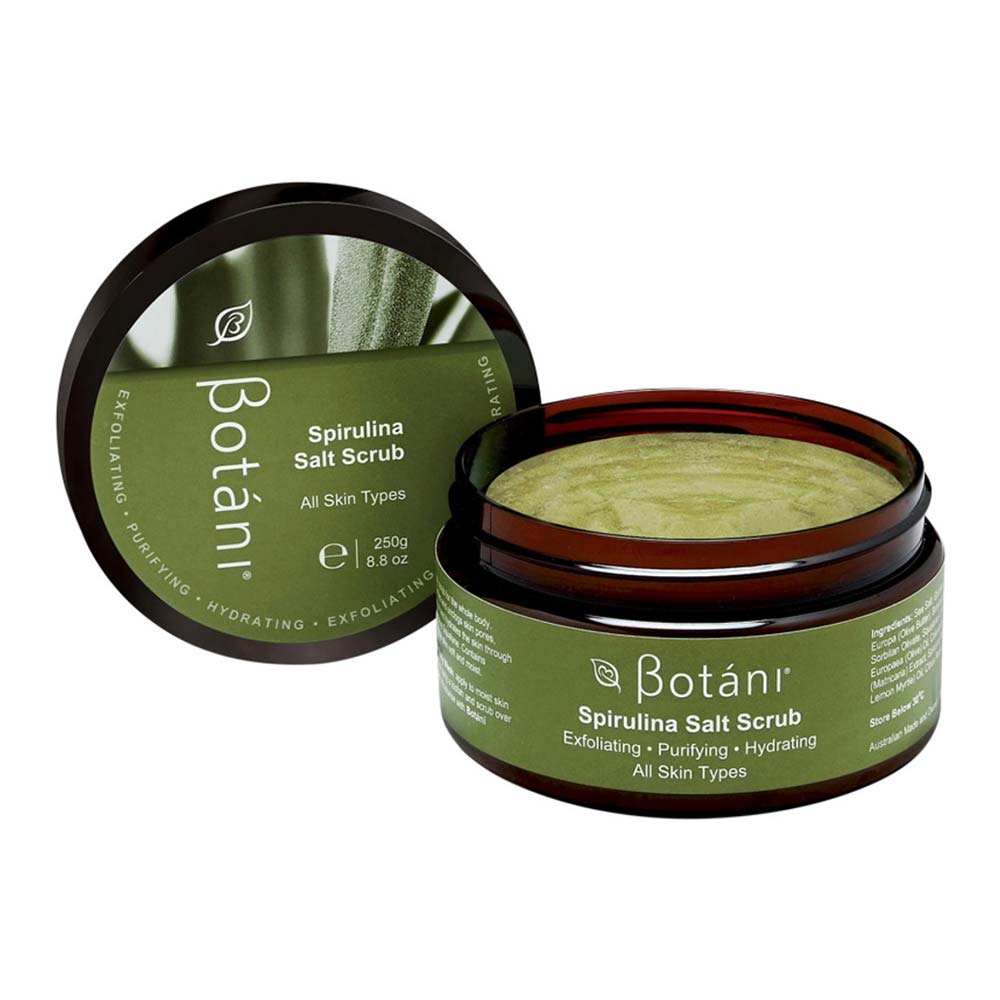Botani Spirulina Salt Scrub - 250g - L'Organic