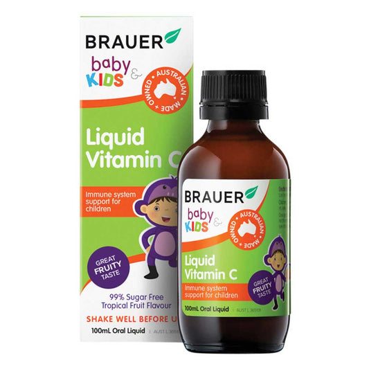 Brauer Baby & Kids Liquid Vitamin C Oral Liquid - 100ml - L'Organic