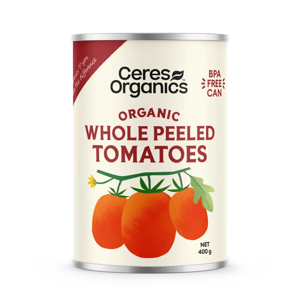 Ceres Organics Whole Peeled Tomatoes - 400g - L'Organic