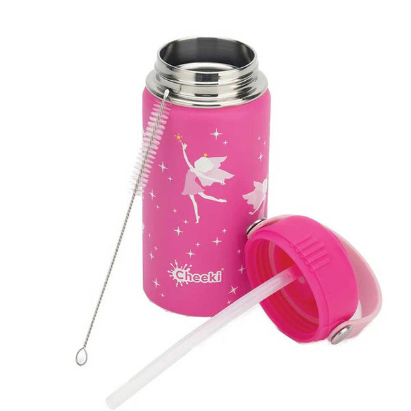 Cheeki Insulated Kids Water Bottle Fairy - 400ml - L'Organic