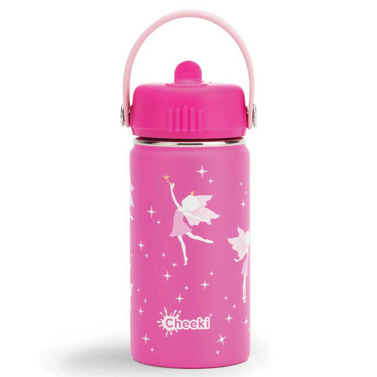 Cheeki Insulated Kids Water Bottle Fairy - 400ml - L'Organic