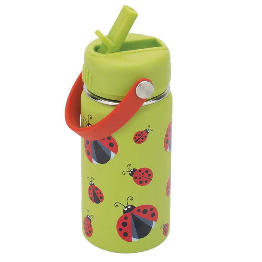 Cheeki Insulated Kids Water Bottle Ladybug - 400ml - L'Organic