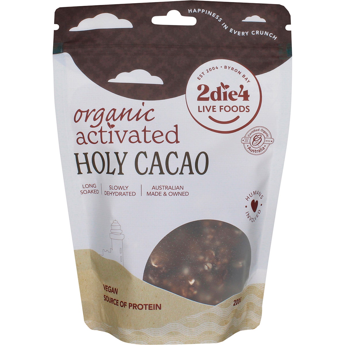 2DIE4 LIVE FOODS Holy Cacao! 200g - L'Organic