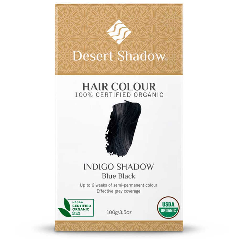 Desert Shadow Organic Hair Dye Indigo Shadow - 100g - L'Organic