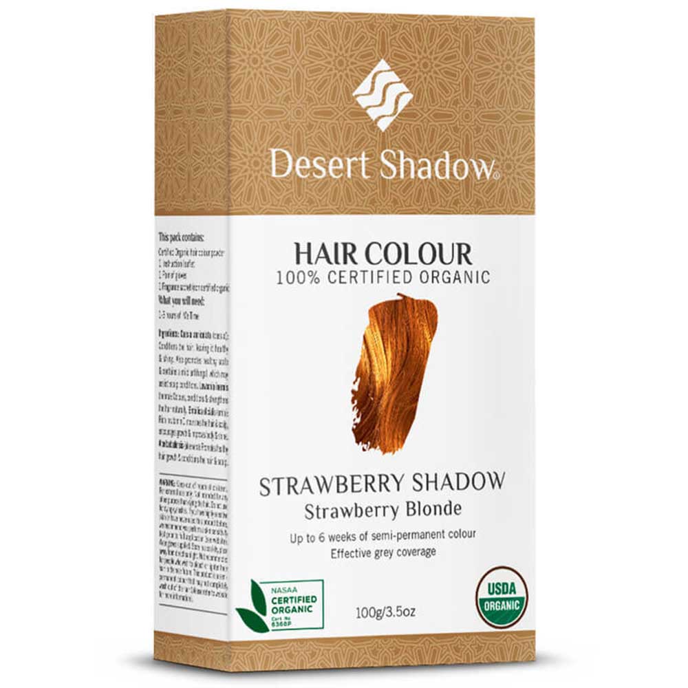 Desert Shadow Organic Hair Dye Strawberry Shadow - 100g - L'Organic