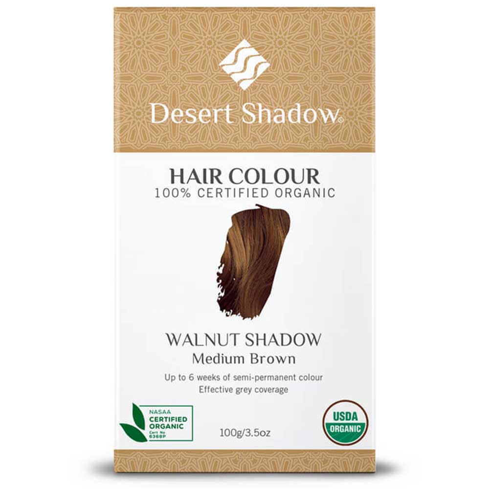 Desert Shadow Organic Hair Dye Walnut Shadow - 100g - L'Organic